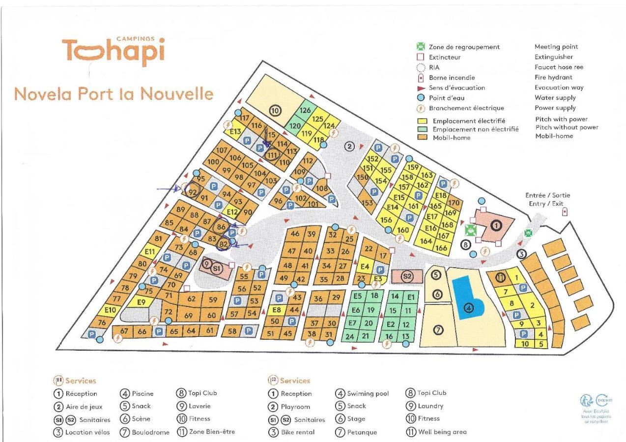 Mobil Home 6 Personnes Port La Nouvelle ภายนอก รูปภาพ